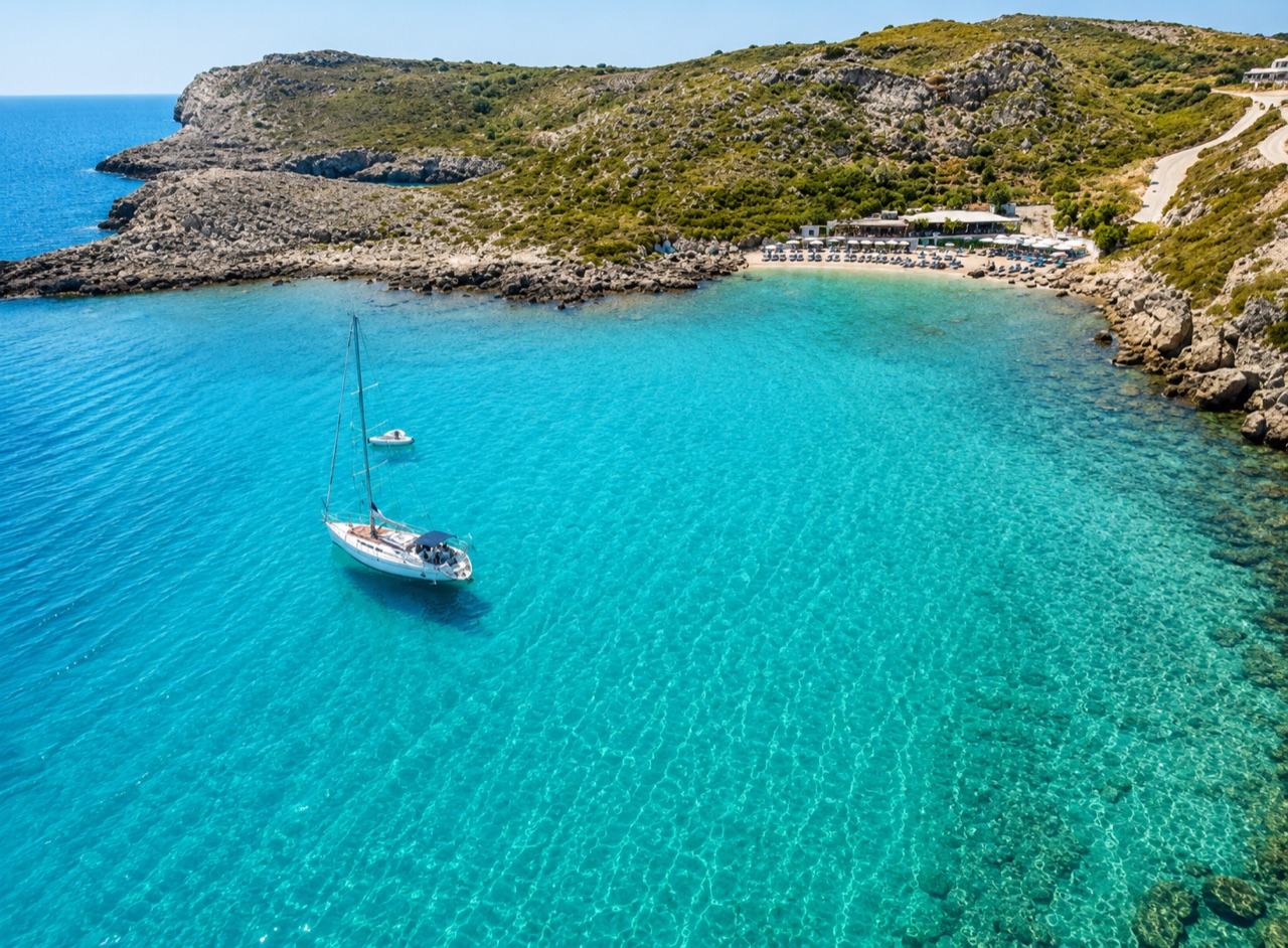 Ladiko Bay, Rhodes
