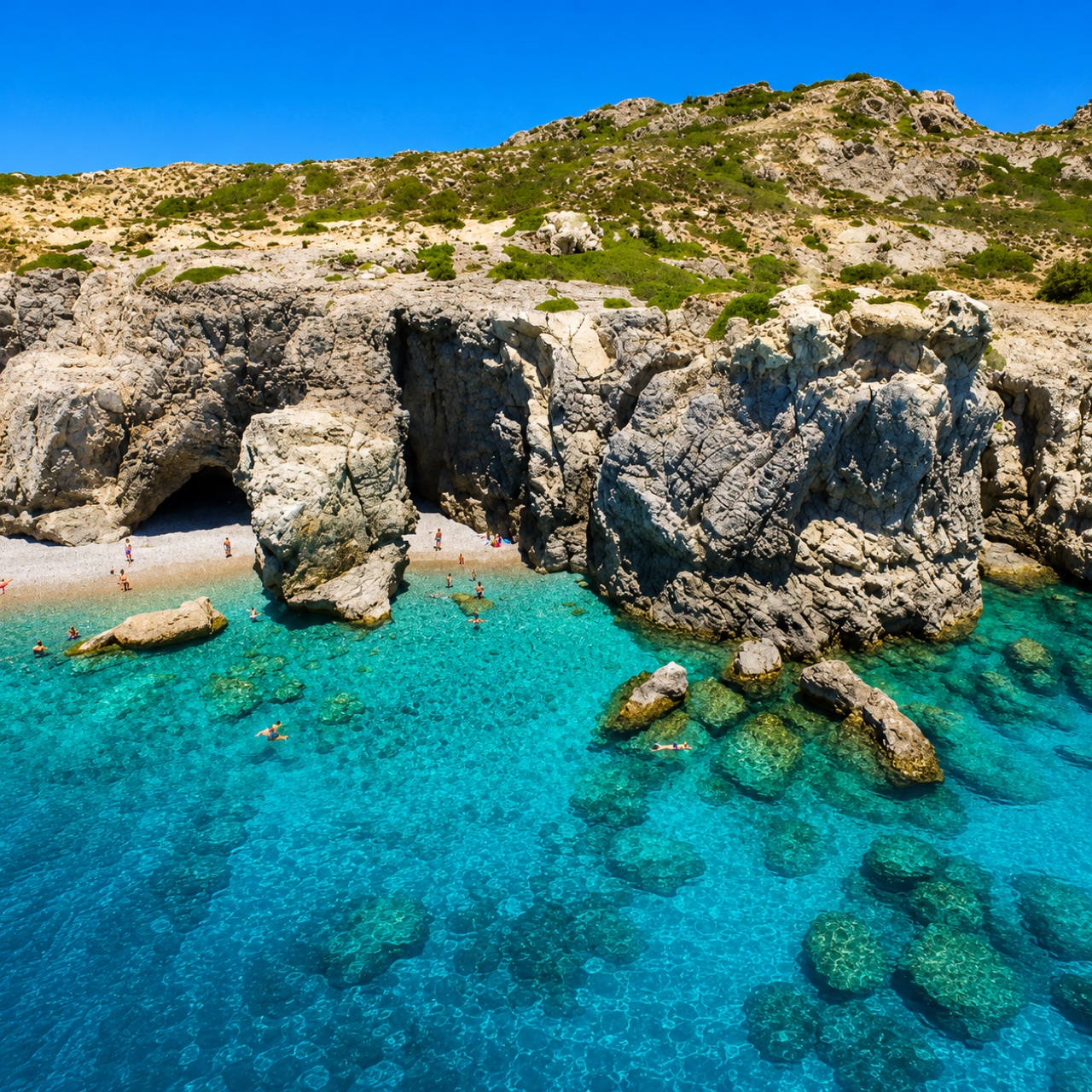 Traganou Beach, Rhodes